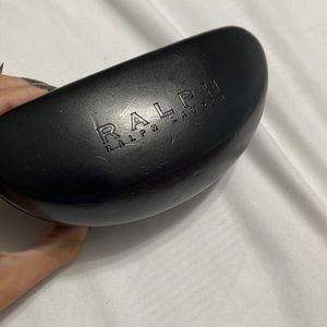 Ralph Lauren sunglasses case with manual